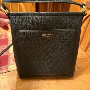 Kate Spade Black Leather Slingbag Crossbody Bag